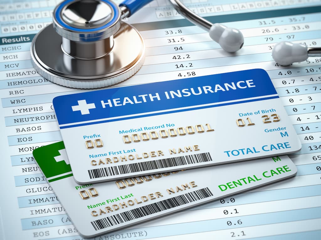 Health and Dental Insurance Coverage Cards